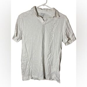 Calvin Klein Casual White Button Down Shirt